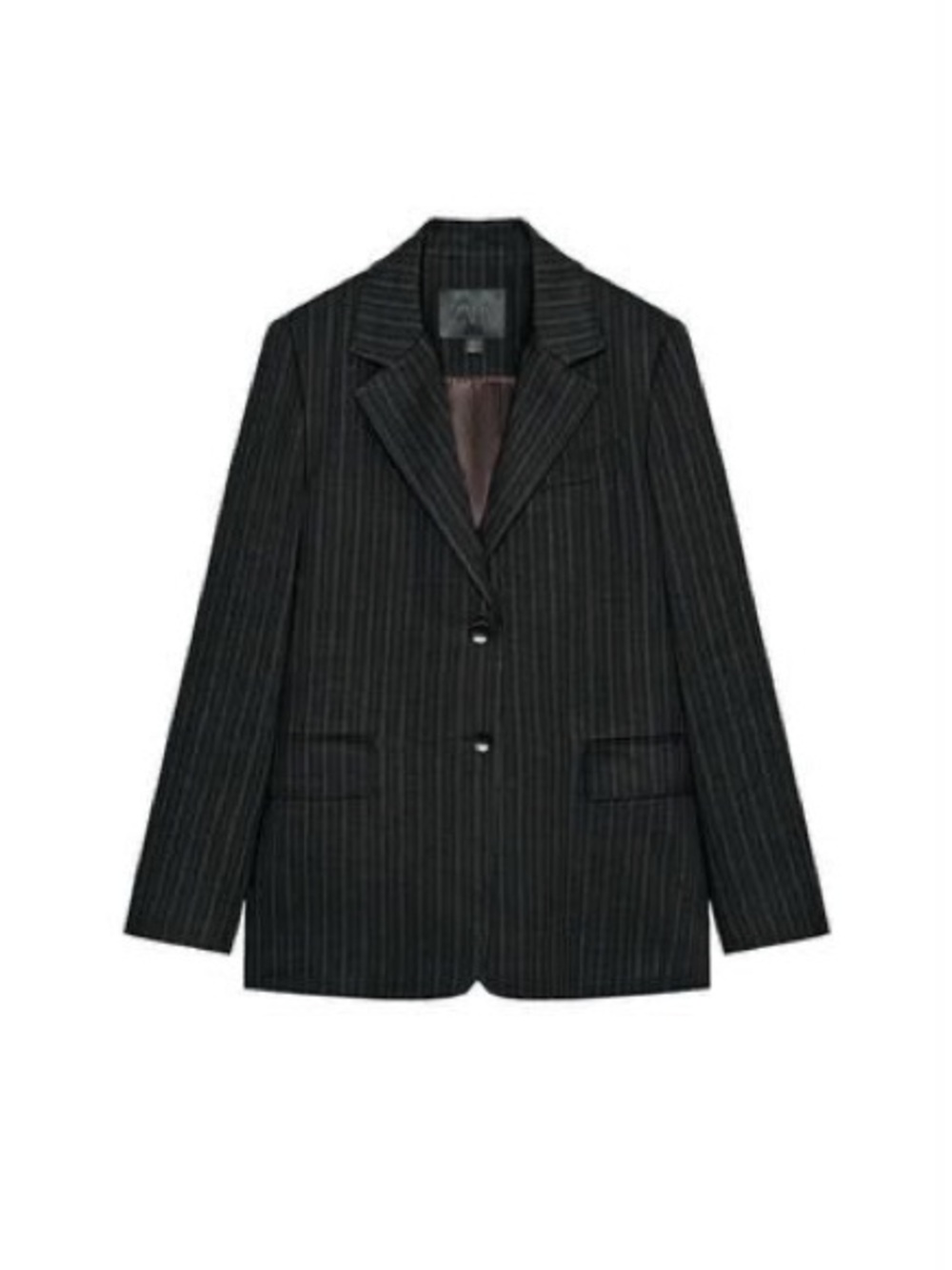 Zara Black Pinstripe Women's Blazer